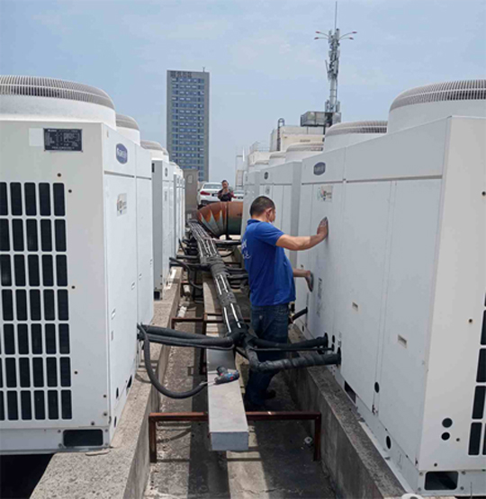 思茅中央空调制热和不制冷系统维修方法